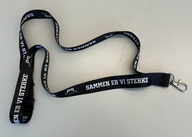 Hovedbilde Nøkkelbånd sort